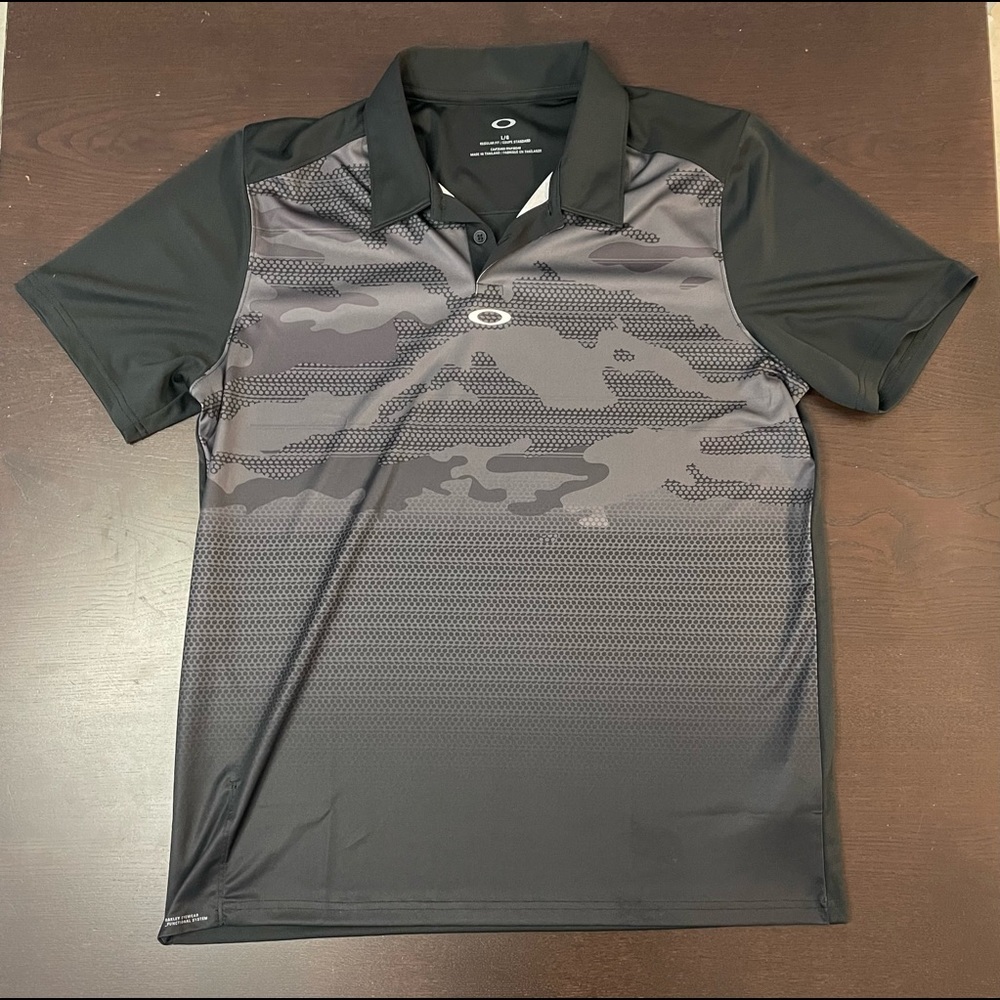 Oakley Camo Polo 100% Polyester (Large)